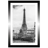 TABLEAU 20X30CM BAGUETTE NOIRE TOUR EIFFEL