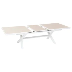 TABLE AXIOME EXTENSIBLE ALUMINIUM LIN 10 PLACES