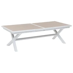 TABLE AXIOME EXTENSIBLE ALUMINIUM LIN 12 PLACES