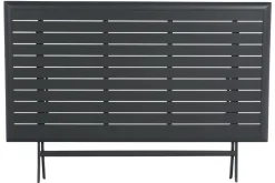 TABLE AZUA PLIANTE ALUMINIUM GRAPHITE 6 PLACES