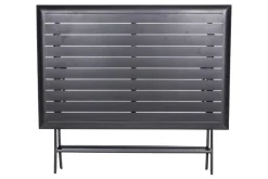 TABLE AZUA PLIANTE ALUMINIUM GRAPHITE 4 PLACES