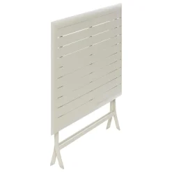 TABLE AZUA PLIANTE ALUMINIUM ARGILE 4 PLACES