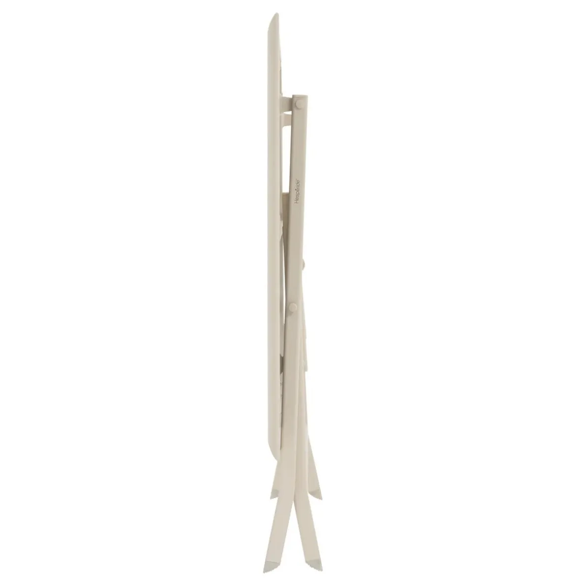 TABLE AZUA PLIANTE VERRE IMPRIME 6 PLACES EPEAUTRE ARGILE