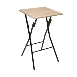 TABLE BAR PLIANTE 60X60CM BOIS