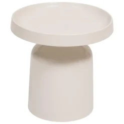 TABLE CAFE ABADI METAL ARGILE D.43CM