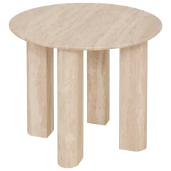 TABLE CAFE EFFET TRAVERTIN ANAYA