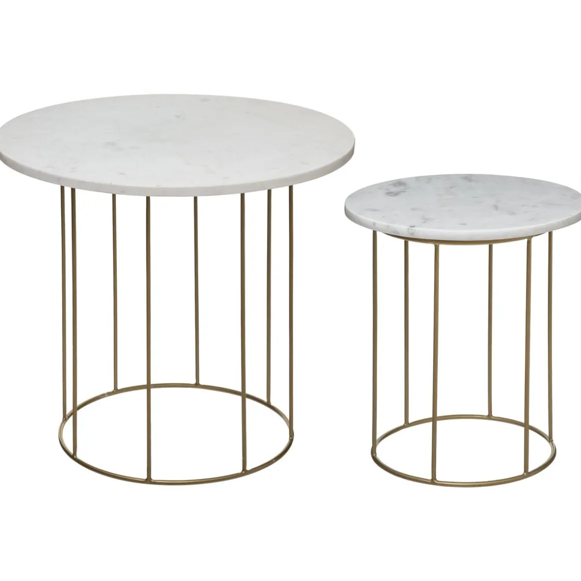 TABLE CAFE MARBRE D.60X55CM