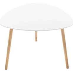TABLE CAFE MILEO BLANC