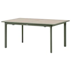 TABLE DILORS ALUMINIUM LIN LAURIER 10 PLACES