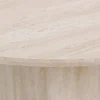 TABLE DINER EFFET TRAVERTIN ANAYA 180X90CM