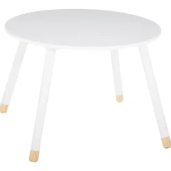 TABLE DOUCEUR BLANC D.60CM