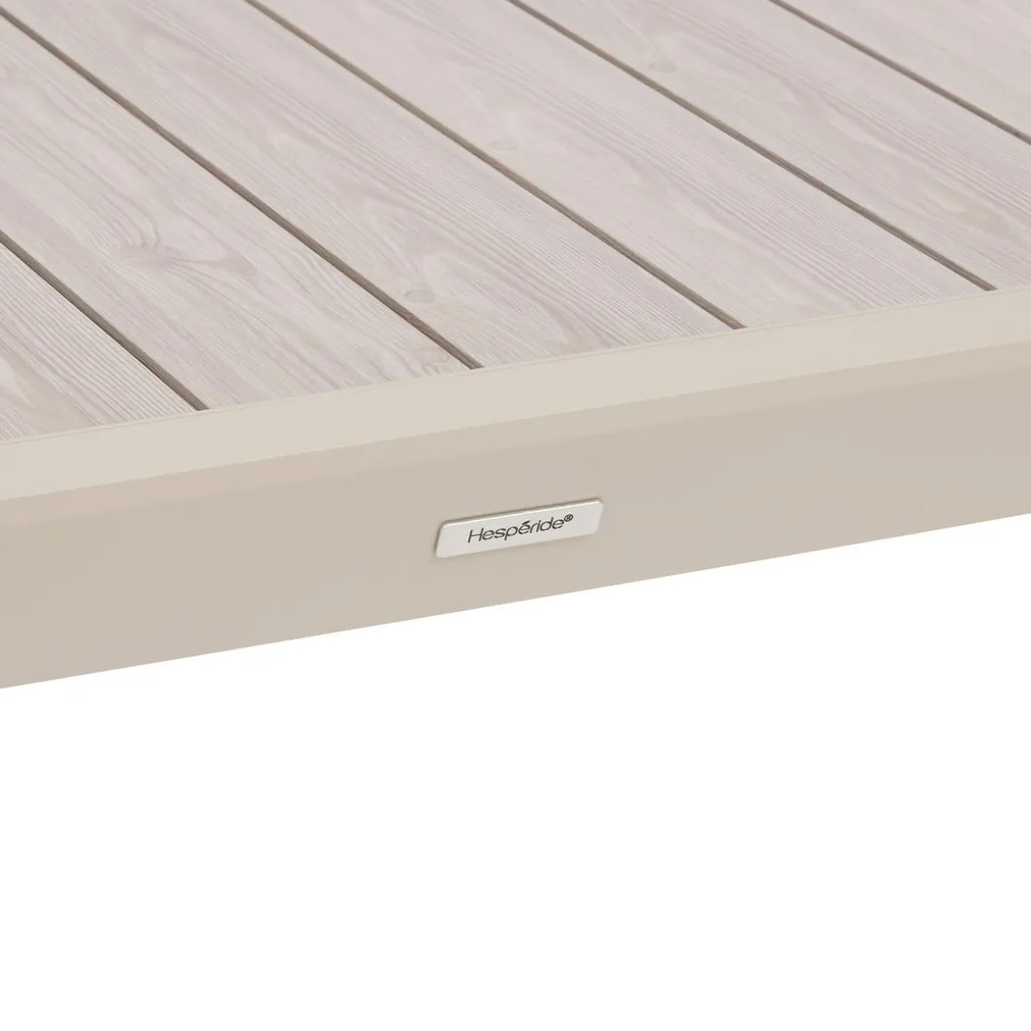 TABLE EVASION EXTENSIBLE COULISSANTE ARGILE 12 PLACES