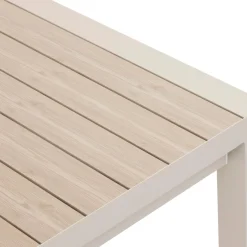 TABLE EVASION RALLONGE AUTOMATIQUE LIN ARGILE 10 PLACES