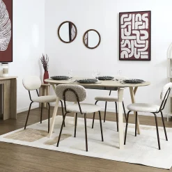 TABLE EXTENSIBLE 6 A 8 PERS TERRA NOVA