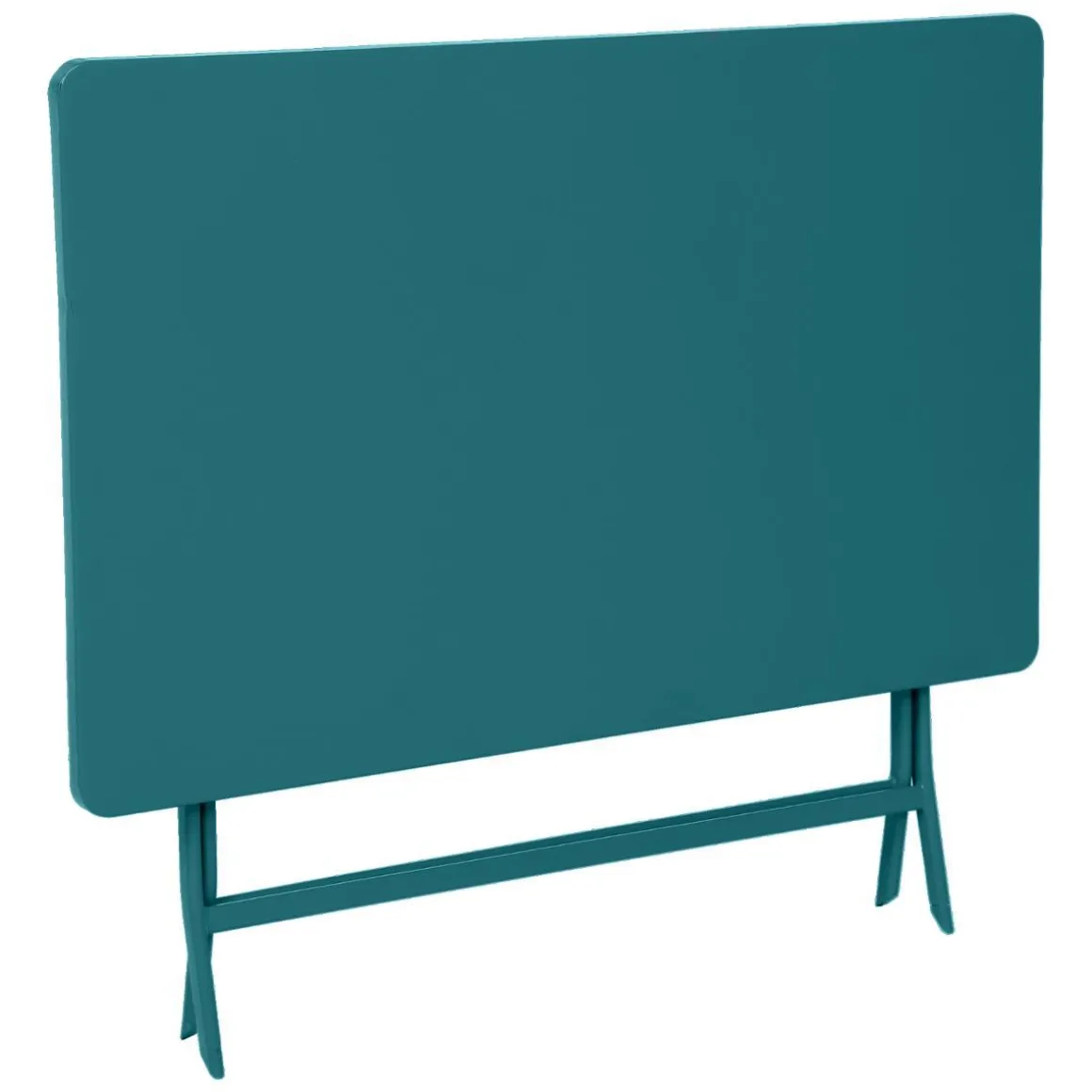 TABLE GREENSBORO RECTANGLE BLEU CANARD 4 PLACES