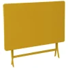 TABLE GREENSBORO RECTANGLE MOUTARDE 4 PLACES