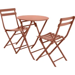 TABLE GREENSBORO RONDE AMBRE 2 PLACES
