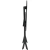 TABLE GREENSBORO RONDE GRAPHITE 2 PLACES