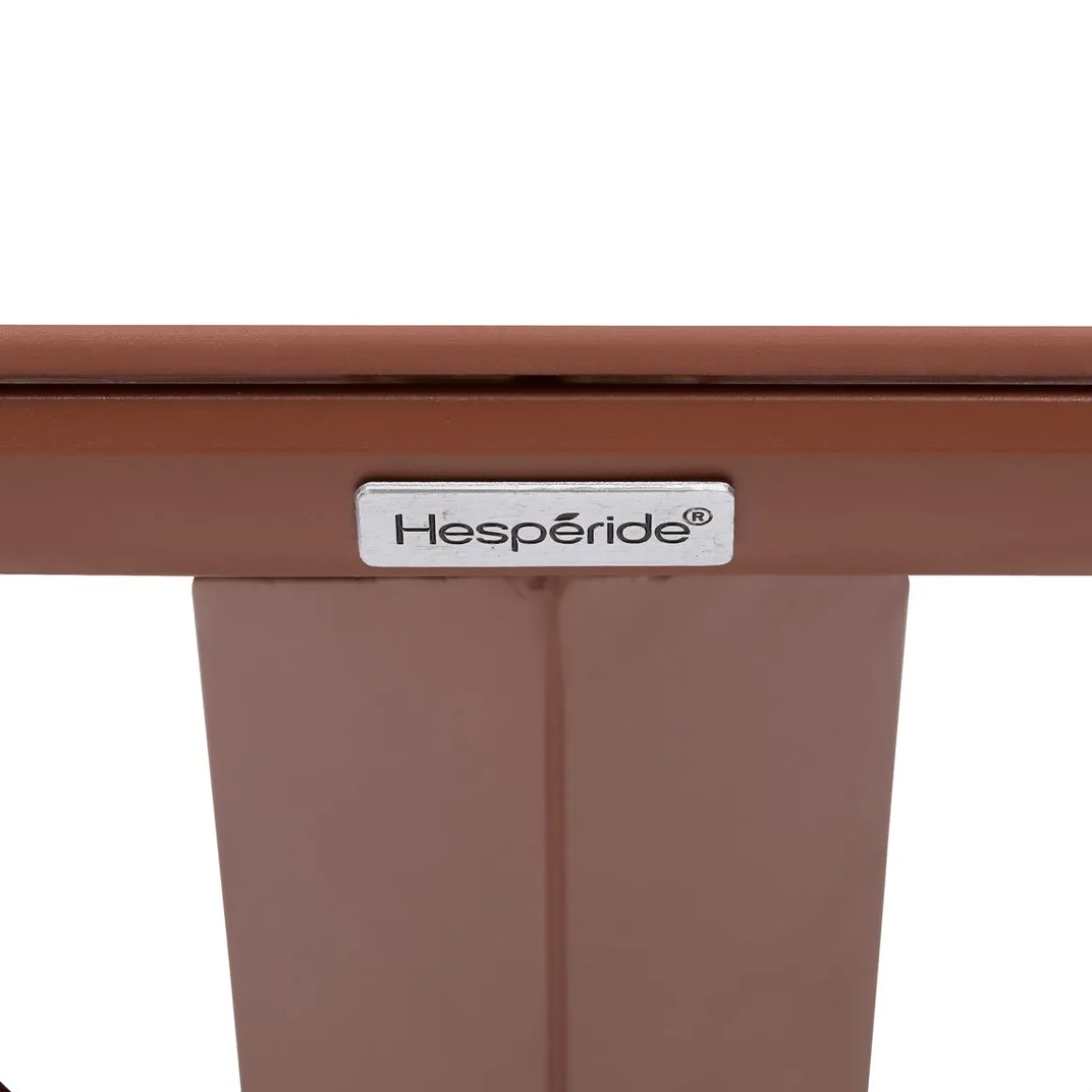 TABLE ORYON RONDE ACAJOU 6 PLACES