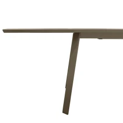 TABLE PAVANE EXTENSIBLE ALUMINIUM SEIGLE PRALINE 10 PLACES