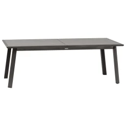 TABLE PAVANE EXTENSIBLE ALUMINIUM SEIGLE PRALINE 12 PLACES