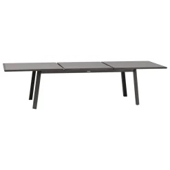 TABLE PAVANE EXTENSIBLE ALUMINIUM SEIGLE PRALINE 12 PLACES