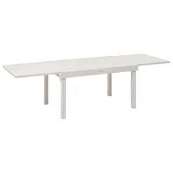 TABLE PIAZZA EXTENSIBLE ALUMINIUM ARGILE 10 PLACES