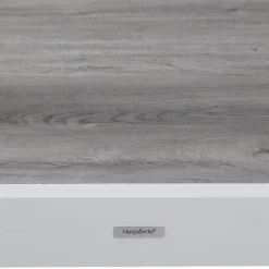 TABLE PIAZZA EXTENSIBLE ALUMINIUM SMOKE 10 PLACES