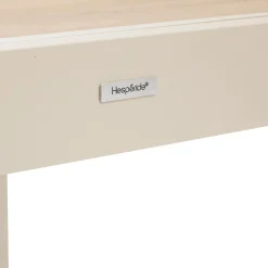 TABLE PIAZZA EXTENSIBLE VERRE IMPRIME ARGILE 8 PLACES