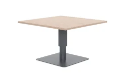 TABLE RELEVABLE CARRE SALIMIA GRAPHITE HONEY