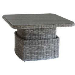 TABLE SALON RELEVABLE MOOREA TERRE D OMBRE