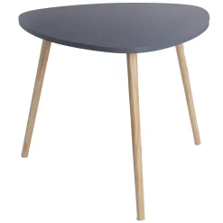 TABLE TRIANGLE GRIS 59.5X59.5X50CM