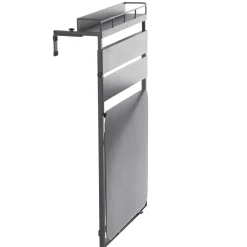 TABLETTE FIRA ALUMINIUM PLIANTE GRAPHITE 2 PLACES