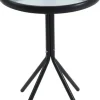 TABLE VERRE RONDE BISTROT D.50CM