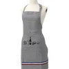 TABLIER DE CUISINE FRANCE 65X80CM GRIS