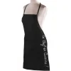 TABLIER POCHE 60X84 CM COTON CUISTOT NOIR