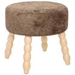 TABOURET APPOINT CHENILLE SPOLO TONKA