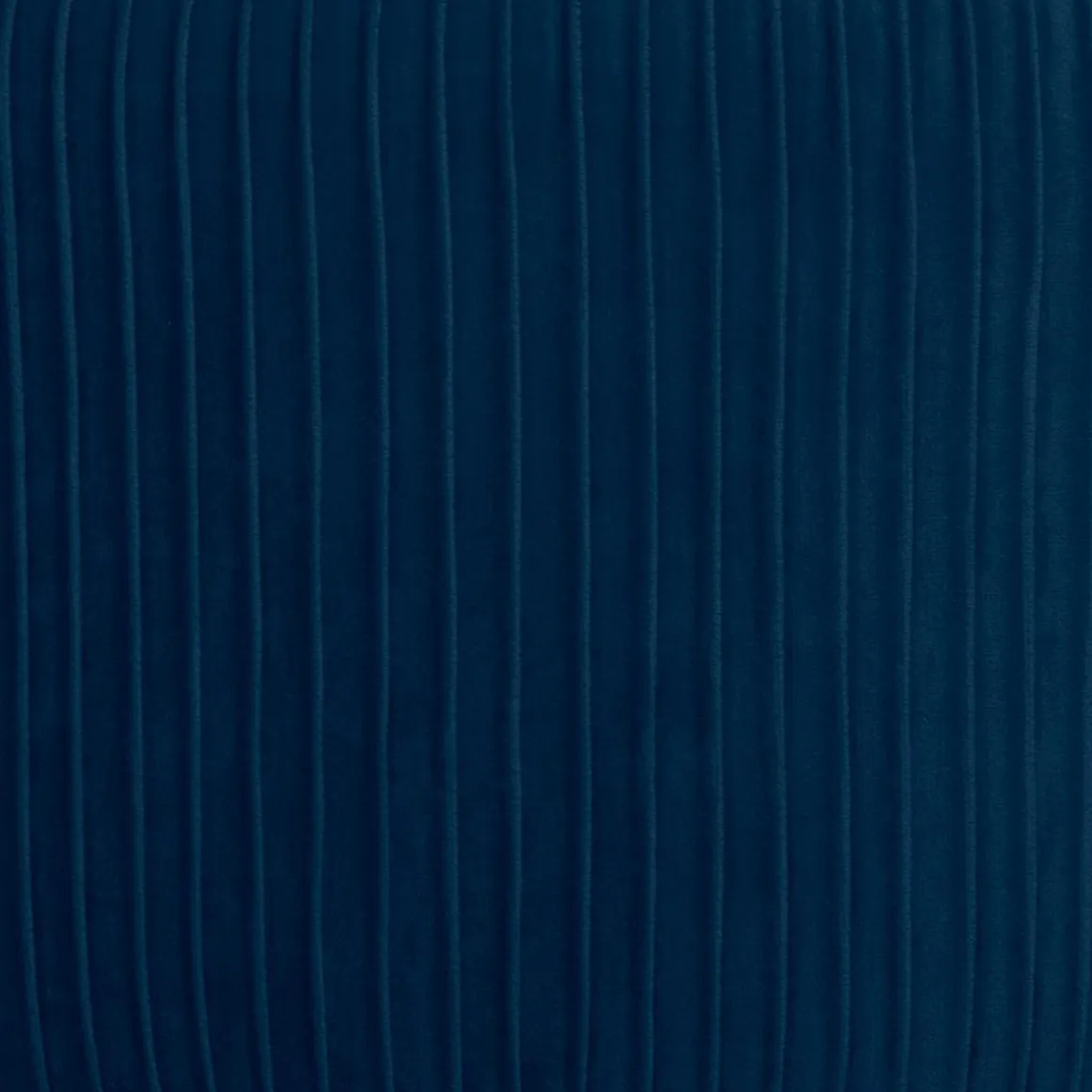 TABOURET APPOINT VELOURS SOLARO BLEU