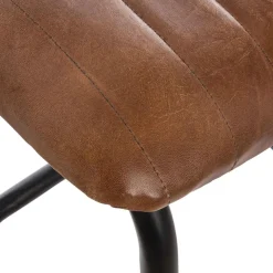 TABOURET BAR CUIR CHIC H.75CM