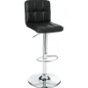 TABOURET DE BAR NOIR DELEK
