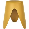 TABOURET EVE JAUNE MOUTARDE