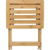 TABOURET PLIANT BAMBOU