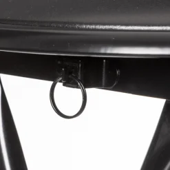 TABOURET PLIANT BASIC NOIR