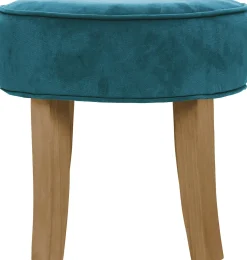 TABOURET VELOURS DUCK ADRIEL
