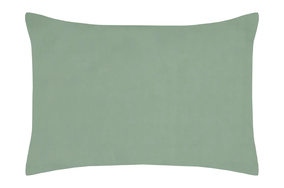 TAIE OREILLER ELYSEE 50X70CM PERCALE VERT