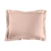 TAIE OREILLER 50X70CM UNI 57 FILS LINA ROSE