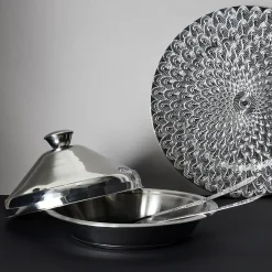 TAJINE ACIER INOXYDABLE 24CM