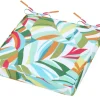 TAMARIS GALETTE EXTERIEURE 40X40X5CM MULTICOLORE