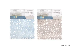 TAPIS ANTI DERAPANT EVIER GREGE BLEU