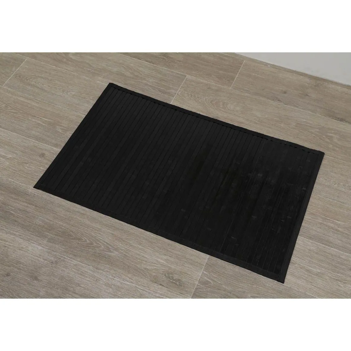 TAPIS BAMBOU 50X80CM NOIR